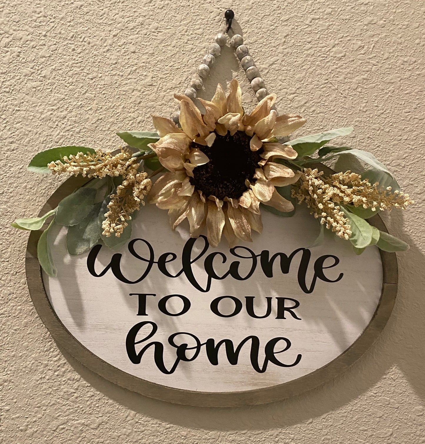 Beaded Door Wreath
